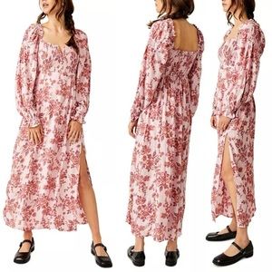 NWT Free People Jaymes Midi Dress